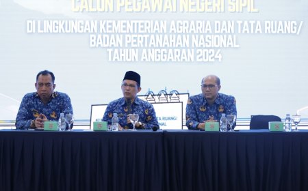 Pembekalan CPNS Kementerian ATR/BPN TA 2024, Kepala BPSDM Tegaskan Pentingnya Amanat Pelayanan Publik