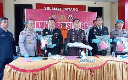Polres Sigi Rilis Kasus Kakak Bunuh Adik
