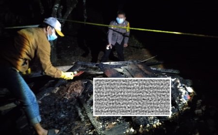 Tragis, Ibu dan Anak Balitanya Tewas Terpanggang dalam Kebakaran di Sigi