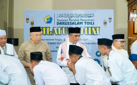 Gubernur Janji Bantu Bangun Asrama Madrasah Aliyah di Ponpes Darussalam