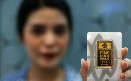 Emas Antam Hari Ini Kembali Naik, Melesat ke Rp1,951 Juta/Gram