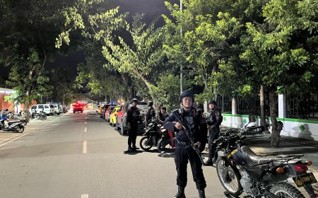 Patroli Patra Sisir Palu Tengah Malam
