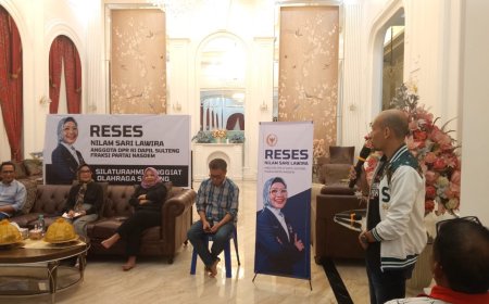 Kunjungi Dapil, NSL Tampung Aspirasi Cabor Sulteng