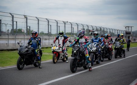 Sensasi Berkendara Aerox Alpha, R25 dan MT-25 di Sirkuit Mandalika