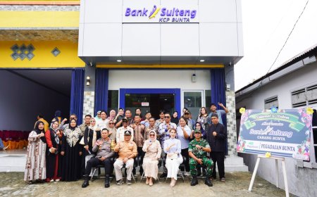 Bank Sulteng Resmi Buka KCP di Bunta