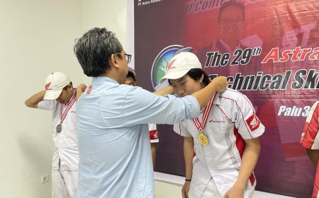 Honda Sulteng Gelar Kontes Mekanik dan Service Advisor 2025