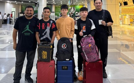 Tiga Pebasket Muda Klub 168 Palu Ikuti Coaching Clinic di Jakarta