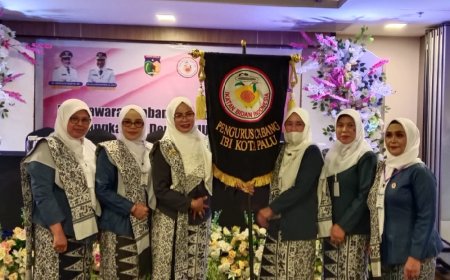 Badariati, Pimpin IBI Kota Palu Periode 2023-2028