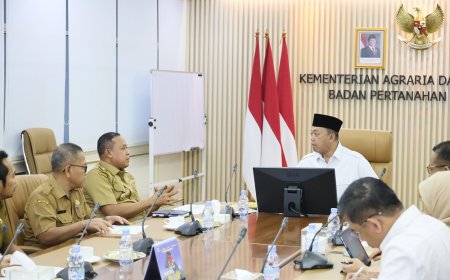 Audiensi Wali Kota Bekasi, Menteri Nusron Tekankan Kerja Sama untuk Percepat Sertipikasi Aset Pemkot