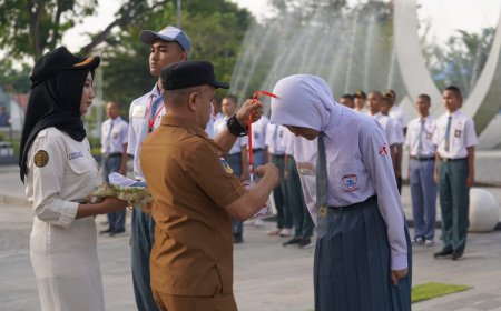Paskibraka Kota Palu Mulai Jalani Latihan