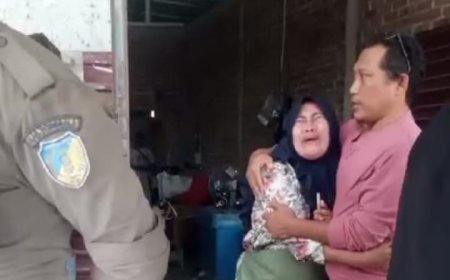 Pedagang Ikan Menangis Histeris, Nyaris Adu Jotos dengan Petugas