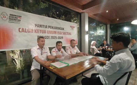 Dua Kandidat Ambil Formulir Pendaftaran Calon Ketua ISSI Sulteng