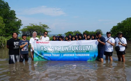 Sharp Indonesia Tegaskan Komitmen Lingkungan lewat Aksi Nyata