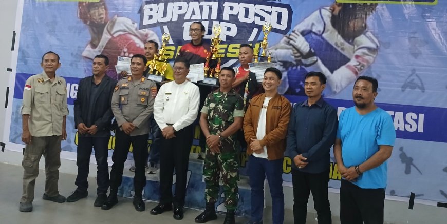 Klub Taekwondo  Kota Palu Juara Umum Turnamen Taekwondo Bupati Poso Cup