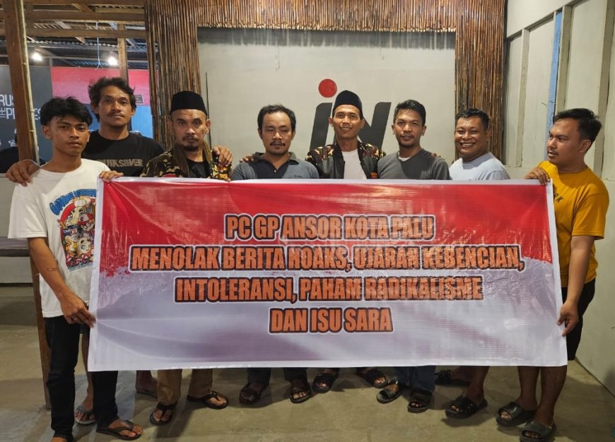 GP Ansor Palu Tegas Tolak Ideologi Khilafah dan Radikalisme