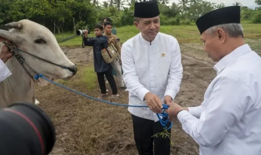 Menteri Transmigrasi Shalat Idul Adha 1446 H Bersama Warga Transmigran Bulupontu Jaya