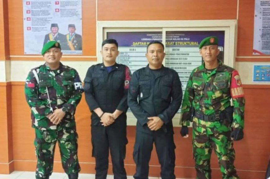 Lapas Palu Kini Dijaga TNI - Polri