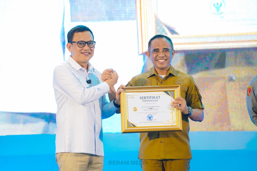 Gubernur dan Kapolda Terima Penghargaan atas Komitmen Cegah TPPO