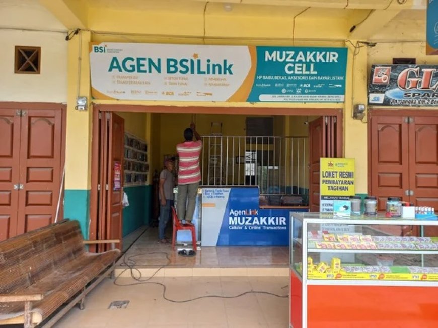 BSI Agen Jadi Pilar  Layanan Syariah Tanpa Cabang