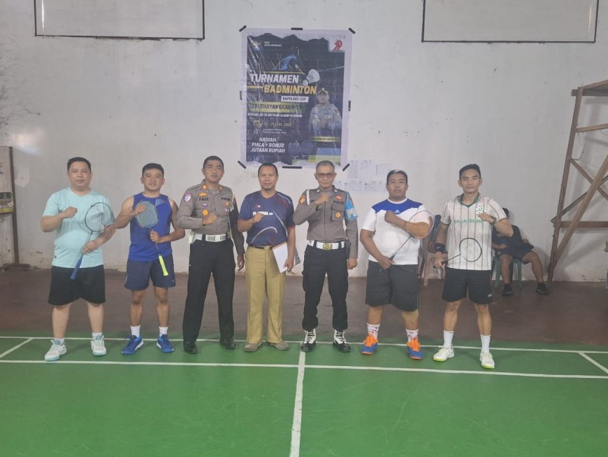 Polres Poso Gelar Turnamen Bulu Tangkis