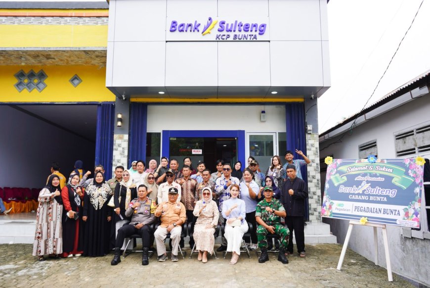 Bank Sulteng Resmi Buka KCP di Bunta
