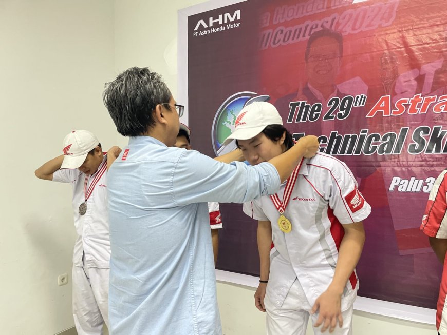 Honda Sulteng Gelar Kontes Mekanik dan Service Advisor 2025