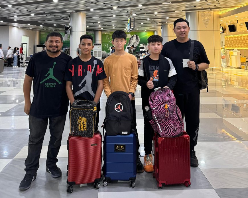 Tiga Pebasket Muda Klub 168 Palu Ikuti Coaching Clinic di Jakarta