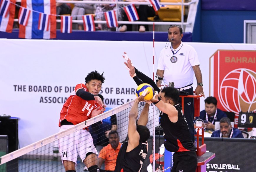Timnas Voli Putra  Indonesia Lolos 8 Besar AVC Nations Cup 2025