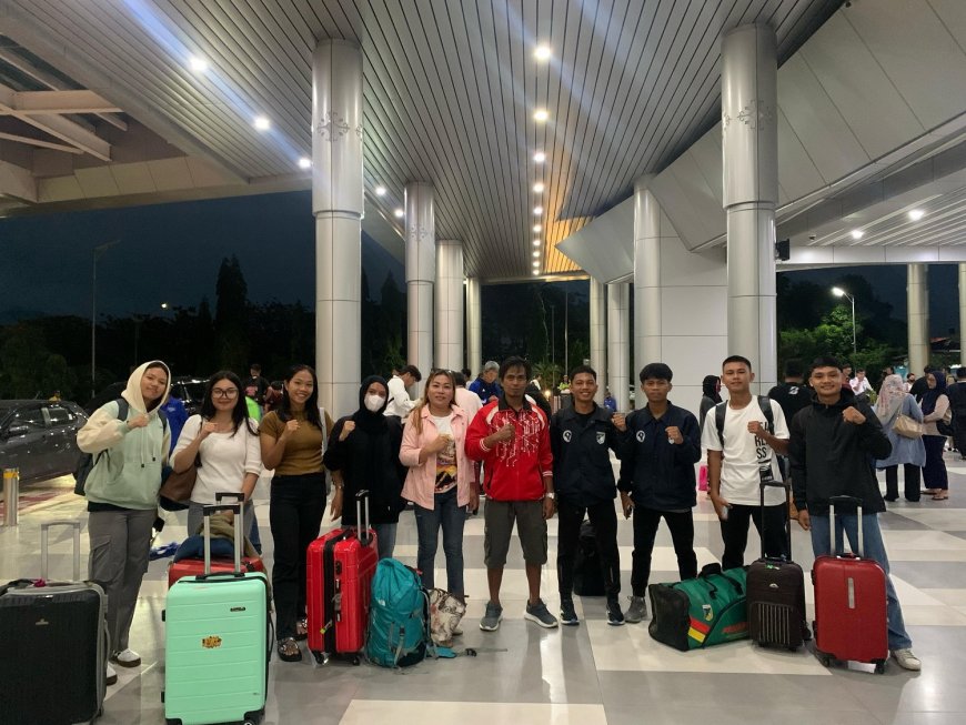 Sembilan Atlet Takraw Sulteng  Ikuti Seleknas Piala Menpora 2025