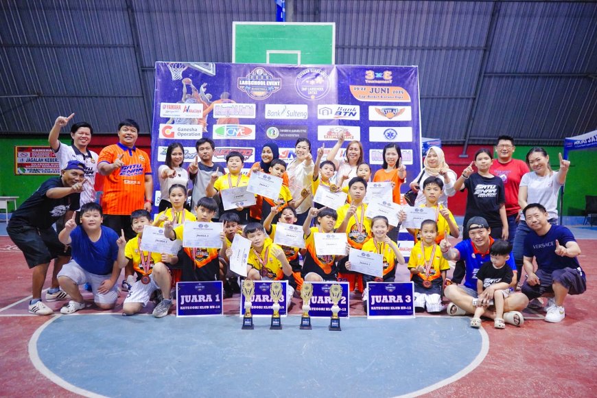 Pebasket Cilik 168 Dominasi di Kejuaraan 3x3 Labschool