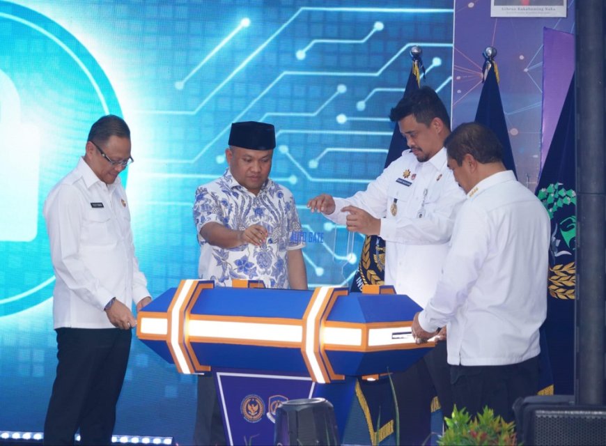 Operasional 30 Unit Autogate Diresmikan Menteri Imipas di Bandara Kualanamu