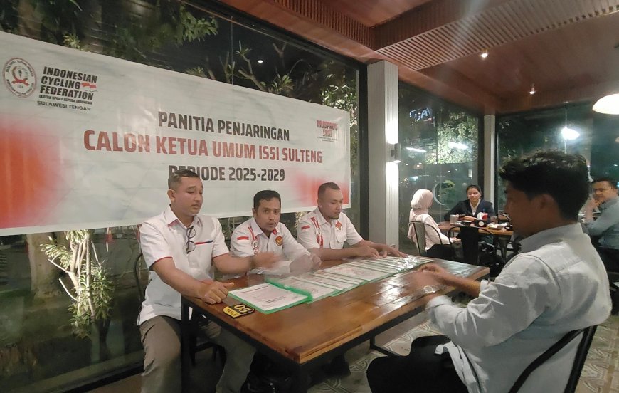 Dua Kandidat Ambil Formulir Pendaftaran Calon Ketua ISSI Sulteng