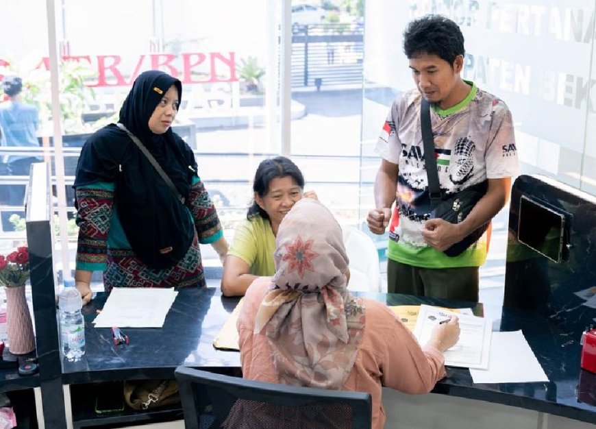 Lewat Program PELATARAN, Masyarakat Bisa Dapatkan Layanan Pertanahan di Akhir Pekan