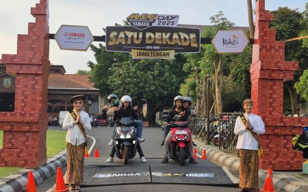 Event Perdana MAXi Yamaha Day 2025, Kota Kretek Jadi Episentrum Perayaan Bersejarah Satu Dekade MAXi