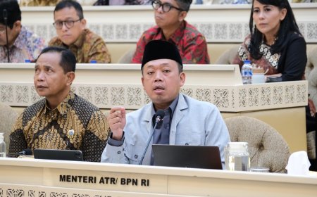 Rapat Bersama Komisi II DPR RI, Menteri Nusron Tegaskan Tanah di Indonesia Tidak Bisa Dimiliki Asing