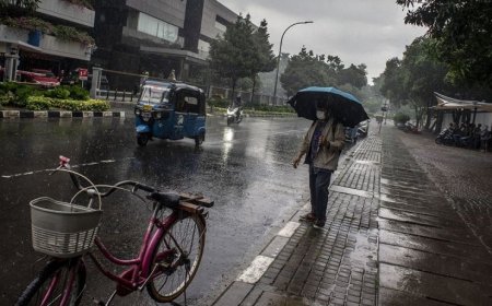 BMKG Perkirakan Cuaca pada Rabu Didominasi Hujan dan Berawan