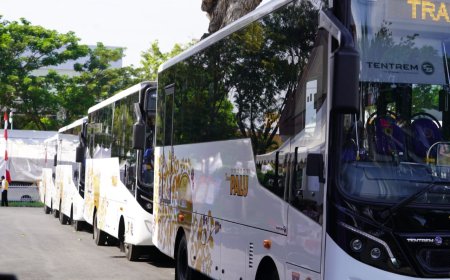 Layanan Bus Trans Palu Diperluas