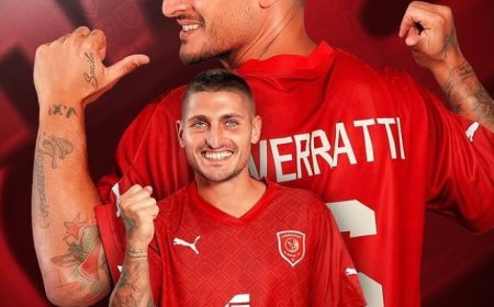 Mantan Gelandang PSG Marco Verratti Gabung Al-Duhail dengan Nilai Transfer Rp863 Miliar