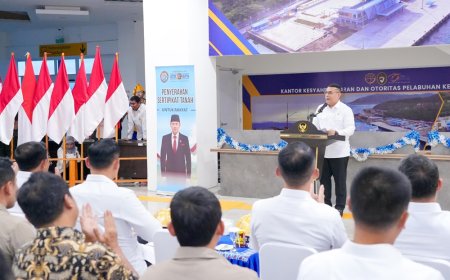 Wamen Ossy Apresiasi Kolaborasi Seluruh Pihak yang Sudah Membuat 95% Target PTSL Sulteng Tercapai