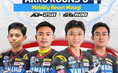 Siap Tempur, Tim Yamaha Racing Indonesia Termotivasi Jawab Tantangan ARRC Motegi