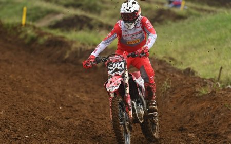 Arsenio Siap Taklukkan Seri Kedua Kejurnas Motocross dengan CRF250R