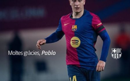 Barcelona Lepas Pablo Torre ke Mallorca