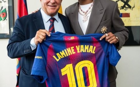 Lamine Yamal Perpanjang Kontrak dan Pakai Nomor 10 di Barcelona