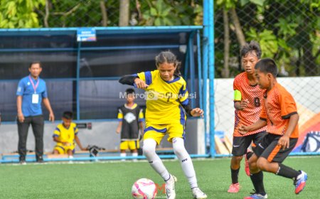 Bunga Ranti, Satu-satunya Perempuan di Piala Menpora U-12 Palu