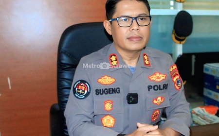 Polda Sulteng Mutasi Ratusan Personel