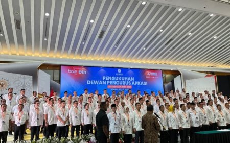 Bupati Poso Dikukuhkan sebagai Pengurus Apkasi oleh Mendagri