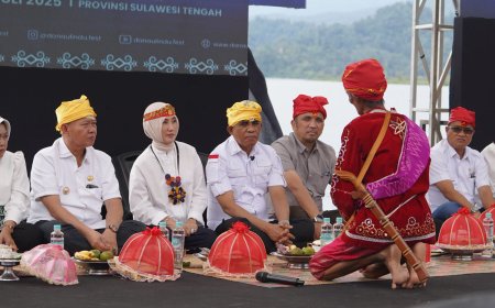 Gubernur Bangga terhadap Budaya  dan Keasrian Alam Lindu