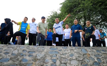 Gubernur Tinjau Hutan Kota, Lokasi Fornas IX 2027