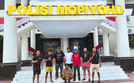 Polres Touna Tangkap Buronan Kasus Korupsi APBDes