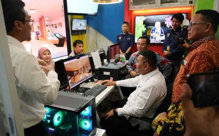 Wamen Ossy Tinjau Dua Inovasi Layanan Pertanahan Kantah Kota Tangerang
